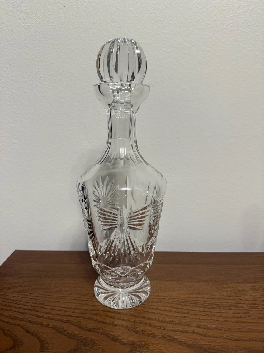 Vintage Waterford Millennium Collection Crystal Decanter